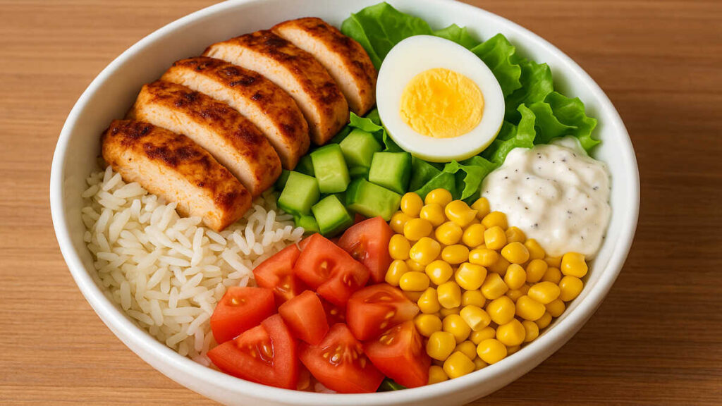 High-Protein Chicken Bowl